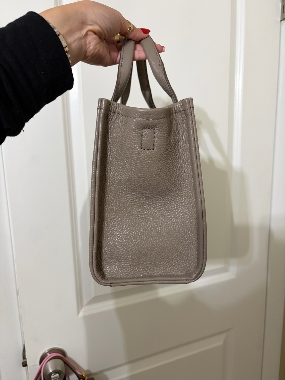 Marc Jacobs Small The Tote Bag in Cement - Picture 3 of 6